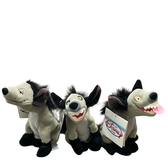 Lion King Vintage Disney Store 12 Mini Beanie Babies Plush Toys Set - Picture 3 of 11